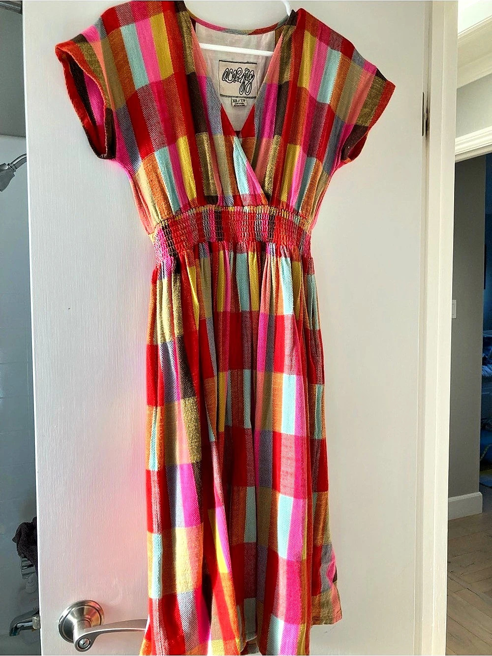 Ace & Jig Color Block Midi Dress